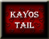 [K] Kayos Red Spike Tail