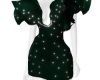 Mary's Star Dress Green