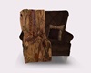 Poseless Brown Arm Chair