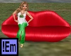 !Em Red Lips Couch 2 Sit