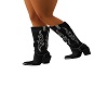 MP~BLACK COWGIRL BOOTS