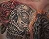 Dd!-Tattoo Skulls Rose