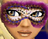 Purple Carnivale Mask