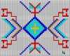 beadwork rug