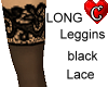 Leggins Lace Black