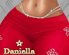 D| Pants Cross Red
