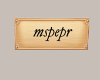 mspepr sign