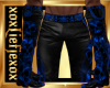 [L] Skull Blue Pants M