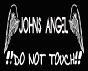 johns angel head sign