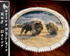 ~H~Native Buffalo Rug-De
