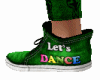 Let's Dance Green Shoes