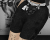 Y2k Black Shorts