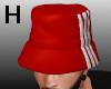 H* NoRun Bucket Hat Red