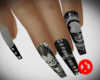 death note nails.