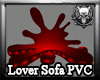 *M3M* Lover Sofa PVC Red