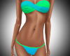 Blue/Green Bikini