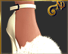 N| Fur heels golden