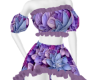 B Cinthia purple dress