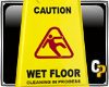 *cp*Wet Floor Sign