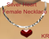 *KR-Necklace Silver Rd F