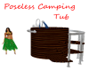 Poseless Camping Tub
