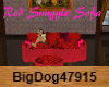 [BD] Red Snuggle Sofa