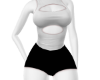 Jumpsuit Black/White