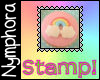 {N} RainbowCupcake Stamp