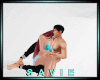 SAV Romantic On Lap Kiss