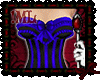 !ML Vamp Corset RoyalBlu