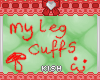 Tamuki Leg cuffs