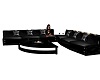 Black fire couch