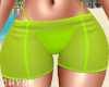 C~Lime Neon Shorts