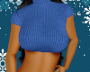 Mischa Blue Knit Top