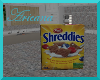Shreddies cereal box