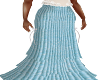 Carols Ribbed Blu Skirt