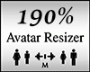 Avatar Scaler 190%Male