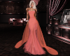 Gala Pastel Coral Gown