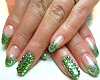 Green Nail+Ring