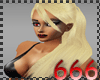 (666) kissed blonde