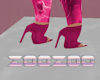 Z Pink Boot heels