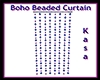 Boho Beaded Curtain