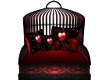 RED & BLACK COUCH SWING