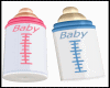 GIRLS PINK BABY BOTTLE