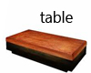 NO POSE Orange Table
