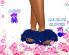 Lia Dark Blue Slippers