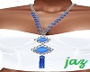 J* Blue Necklace