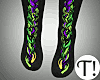 T! Knit Halloween Socks