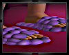 Grape Jelly Slippers