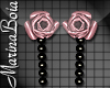 -MB-Pink Rose Earrings